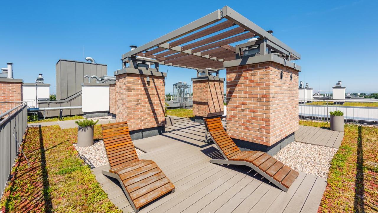 Garden Gates Apartments By Sun & Snow With Roof Terrace 그단스크 외부 사진